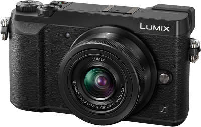 Цифровая фотокамера Panasonic Lumix DMC-GX80EE-K Black kit (Micro 4/3 12-32 mm)