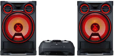 Минисистема LG CK99+NK99 черный 5000Вт CD CDRW FM USB BT