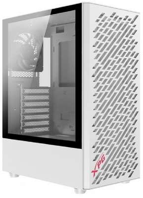 XPG VALOR AIR white / ATX / tempered glass / 4x 120mm black fans/front magnet filter/ VALORAIRMT-WHCWW