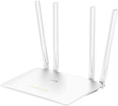 Маршрутизатор CUDY AC1200 Wi-Fi Router Dual Band, Chipset MediaTek, 802.11ac/a/b/g/n, 867Mbps at 5GHz + 300Mbps at 2.4GHz, 5 × 10/100Mbps Ports, WiFi router/AP/ Repeater/WISP Mode,4 5dBi fixed antennas, WPA3, Guest network, WPS, DDNS, VPN Client, IPv6,TR0