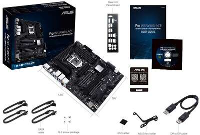 Материнская плата ATX LGA1200 ASUS PRO WS W480-ACE