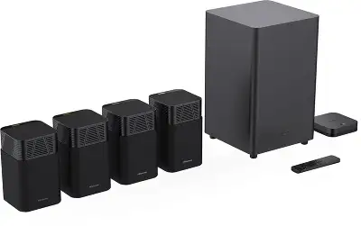 Саундбар Hisense HT SATURN 4.1.2 480Вт+240Вт черный
