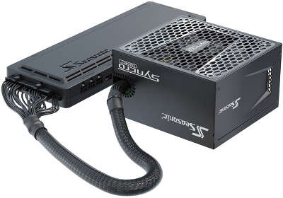 Корпус SEASONIC SYNCRO Q704 PLATINUM, черный, ATX, 850W (SYNCRO DPC-850 (SSR-850FB)
