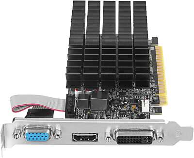 Видеокарта AFOX G210 LP 1GB, DDR3 64-bit, VGA/DVI/HDMI  PASSIVE LP (AF210-1024D3L5) RTL 