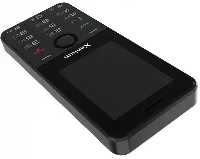 Мобильный телефон XENIUM X240 черный моноблок 2Sim 2.4" 240x320 Nucleus 0.3Mpix GSM900/1800 MP3 FM microSD max32Gb