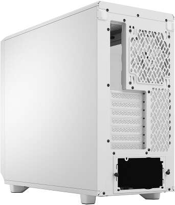 Корпус Fractal Design Meshify 2 Lite White TG Clear Tint, белый, EATX, Без БП (FD-C-MEL2A-04)