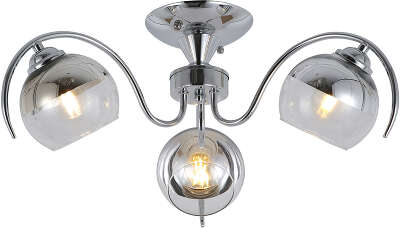 Люстра Hiper H217-3 потолоч. хром/прозрач.