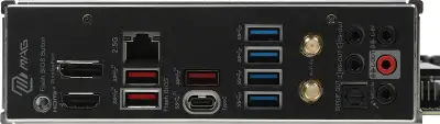 Материнская плата MSI MAG B650M MORTAR WIFI SocketAM5 AMD B650 4xDDR5 mATX AC`97 8ch(7.1) 2.5Gg RAID+VGA+HDMI+DP