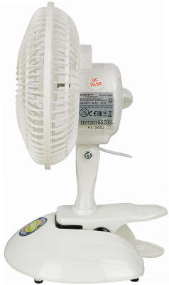 Вентилятор настольный Scarlett SC-DF111S01 25Вт скоростей:2 белый