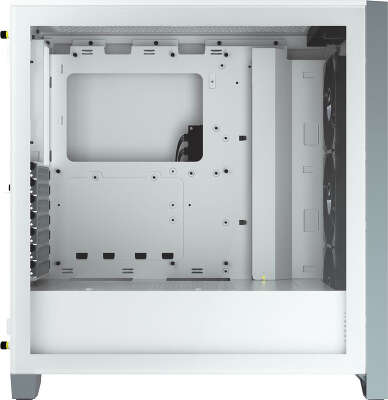 Корпус Corsair iCUE 4000X, белый, ATX, Без БП (CC-9011205-WW)