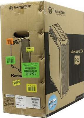 Корпус Thermaltake Versa C24, белый, ATX, Без БП (CA-1I6-00M6WN-00)