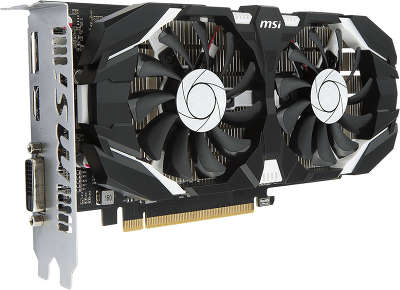 Видеокарта PCI-E NVIDIA GeForce GTX 1050TI 4096MB GDDR5 MSI [GTX 1050 TI 4GT OC]