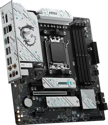 Материнская плата MSI B650M GAMING PLUS WIFI SocketAM5 AMD B650 4xDDR5 mATX AC`97 8ch(7.1) 2.5Gg RAID+VGA+HDMI+DP