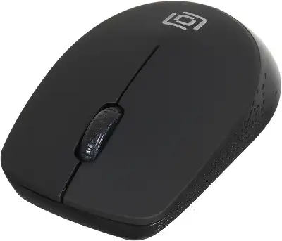 Мышь Оклик 486MW черный оптическая 1600dpi беспров. USB для ноутбука 3but (1196555)
