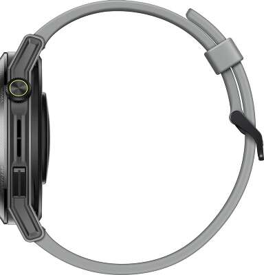 Смарт-часы Huawei Watch GT Runner-B19A 46мм 1.43" AMOLED корп.черный рем.серый разм.брасл.:140-210мм (55028108)