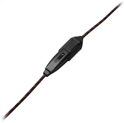 Наушники с микрофоном Оклик HS-L500G TOXIC черный 2.2м мониторные оголовье (472656)