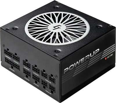 Блок питания Chieftec ATX 650W PowerUp GPX-650FC 80+ gold (20+4pin) APFC 120mm fan 9xSATA Cab Manag RTL