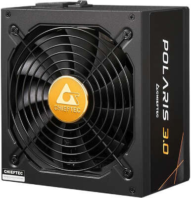 Блок питания Chieftec ATX 1250W Polaris PPS-1250FC-A3 80+ gold (20+4pin) APFC 135mm fan 12xSATA Cab Manag RTL