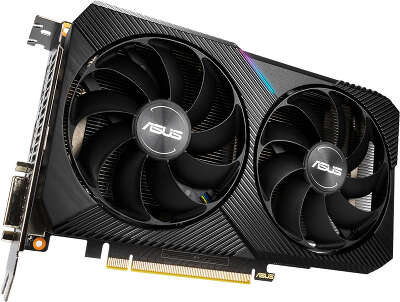 Видеокарта ASUS nVidia GeForce RTX 2060 Dual Mini OC 6Gb GDDR6 PCI-E DVI, HDMI, DP