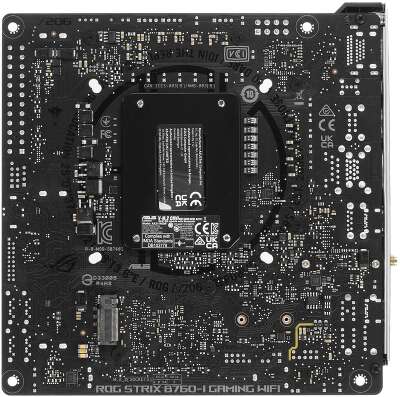 ASUS ROG STRIX B760-I GAMING WIFI  (Socket 1700, mini ITX, 2xDDR5(96GB), DP/HDMI, 1xPCIe 5.0x16, 1xLAN (2.5GbE), Wi-Fi, 4xSATA 6Gb/s, 2xM.2, 2xType-C, 3xUSB 3.2, 3xUSB 2.0)