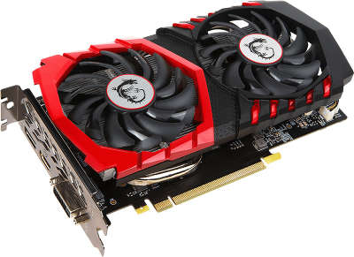 Видеокарта PCI-E NVIDIA GeForce GTX 1050TI 4096MB GDDR5 MSI [GTX 1050 TI GAMING 4G]