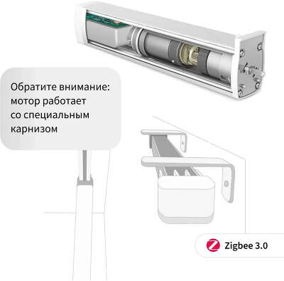 Мотор Aqara для раздвижных штор выдвижение гориз. (CD-M01D)