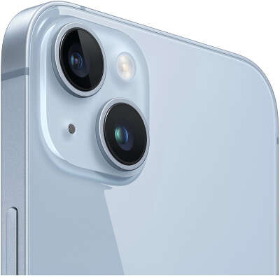 Смартфон Apple A2884 iPhone 14 128Gb 6Gb голубой моноблок 3G 4G 2Sim 6.1" 1170x2532 iOS 16 12Mpix 802.11 a/b/g/n/ac/ax NFC GPS GSM900/1800 GSM1900 Protect