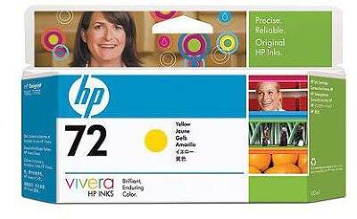 Картридж струйный HP 72 C9373A желтый (130мл) для HP DJ T1100/T610