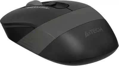 Мышь A4Tech Fstyler FG10S черный/серый оптическая 2000dpi silent беспров. USB для ноутбука 4but (FG10S GREY)