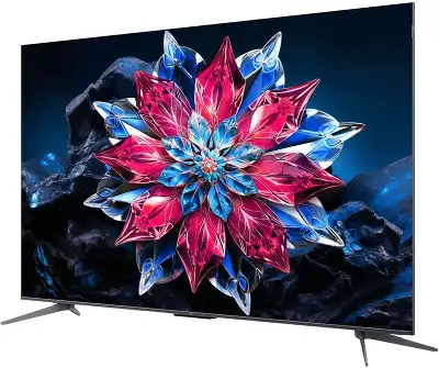 Телевизор 75" TCL 75C655PRO, 4K UHD, DVB-T /T2 /C, HDMIx3, USBx2, WiFi, Smart TV, черный