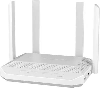 Роутер беспроводной Keenetic Giga (KN-1012) AX3000 10/100/1000BASE-TX/SFP/4g ready белый