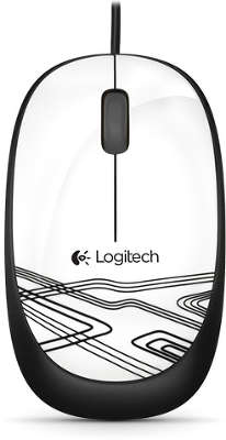 Мышь Logitech Mouse M105 White USB (910-002944)