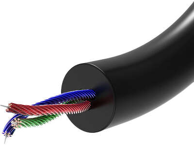 Кабель Vention аудио Jack 3,5 mm M/Jack 3,5 mm M угол 90 - 1,5м Черный