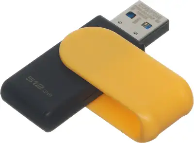 Флеш Диск Kingston 512GB DataTraveler Exodia S DTXS/512GB USB3.0 желтый/черный