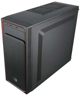 Cooler Master MasterBox E500L, w/o PSU, Black, ATX