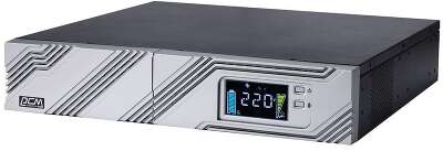 PowerCom SMART RT SRT-2000A LCD ИБП {Line-Interactive, 2000VA / 1800W, Rack/Tower, IEC, Serial+USB, SmartSlot, подкл. доп. батарей} (1157682)
