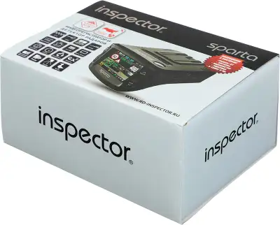 Видеорегистратор с радар-детектором Inspector SPARTA GPS ГЛОНАСС черный
