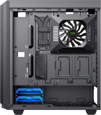 Корпус GameMax Precision COC, черный, ATX, Без БП (Precision COC Black (T808)