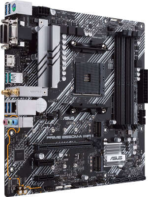 Материнская плата mATX LGAAM4 ASUS PRIME B550M-A WIFI II