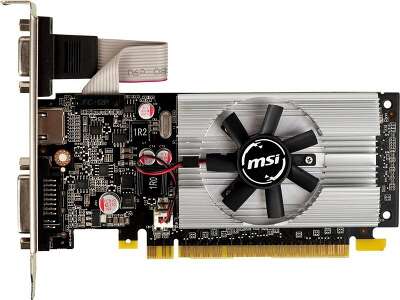 Видеокарта MSI N210-1GD3/LP GeForce 210 1024Mb 64 DDR3 460/800 DVIx1 HDMIx1 CRTx1 low profile RTL