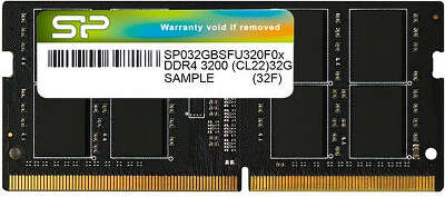 Модуль памяти DDR4 SODIMM 4Gb DDR2666 Silicon Power (SP004GBSFU266X02)