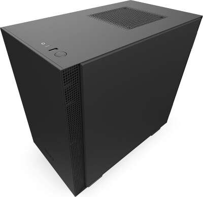 Корпус NZXT H210 Black, черный, mini-ITX, Без БП (CA-H210B-B1)