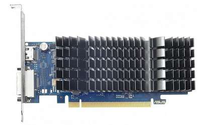 Видеокарта ASUS PCI-E nVidia GeForce GT 1030 2G SILENT (2Gb, GDDR5, 64 bit, DVI+HDMI, RTL) (GT1030-SL-2G-BRK)