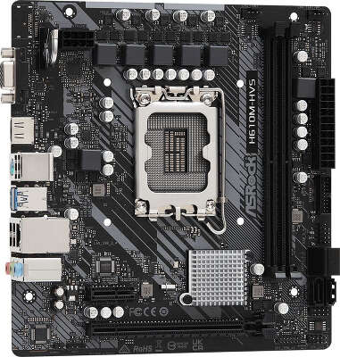 Материнская плата mATX LGA1700 ASRock H610M-HVS
