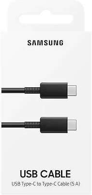 Кабель Samsung EP-DN975BBRGRU USB Type-C (m)-USB Type-C (m) 1м черный (упак.:1шт)