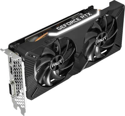 Видеокарта Palit nVidia GeForce RTX 2060 Dual 6Gb GDDR6 PCI-E DVI, HDMI, DP OEM