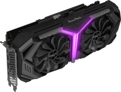 Видеокарта Palit nVidia GeForce RTX 2070 GameRock 8Gb GDDR6 PCI-E HDMI, 3DP