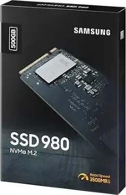 Накопитель SSD Samsung PCIe 3.0 x4 500GB MZ-V8V500BW 980 M.2 2280