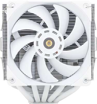 Устройство охлаждения(кулер) Thermalright Frost Commander 140 White Soc-AM5/AM4/1151/1200/2066/2011/1700 белый 4-pin 29.6dB Al+Cu 1000gr Ret (FC-140-WH)