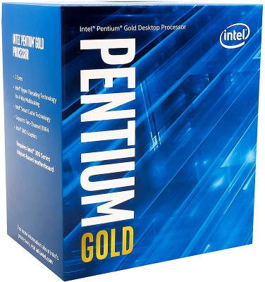 Процессор Intel® Pentium™ G5400 (3.7GHz) LGA1151 BOX (работает только с 3xx чипсетами intel)